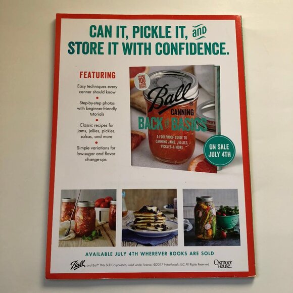 Ball, Canning Year Round Cook Book magazine, 71 recipes, w/tutorials and tips - Picture 2 of 2